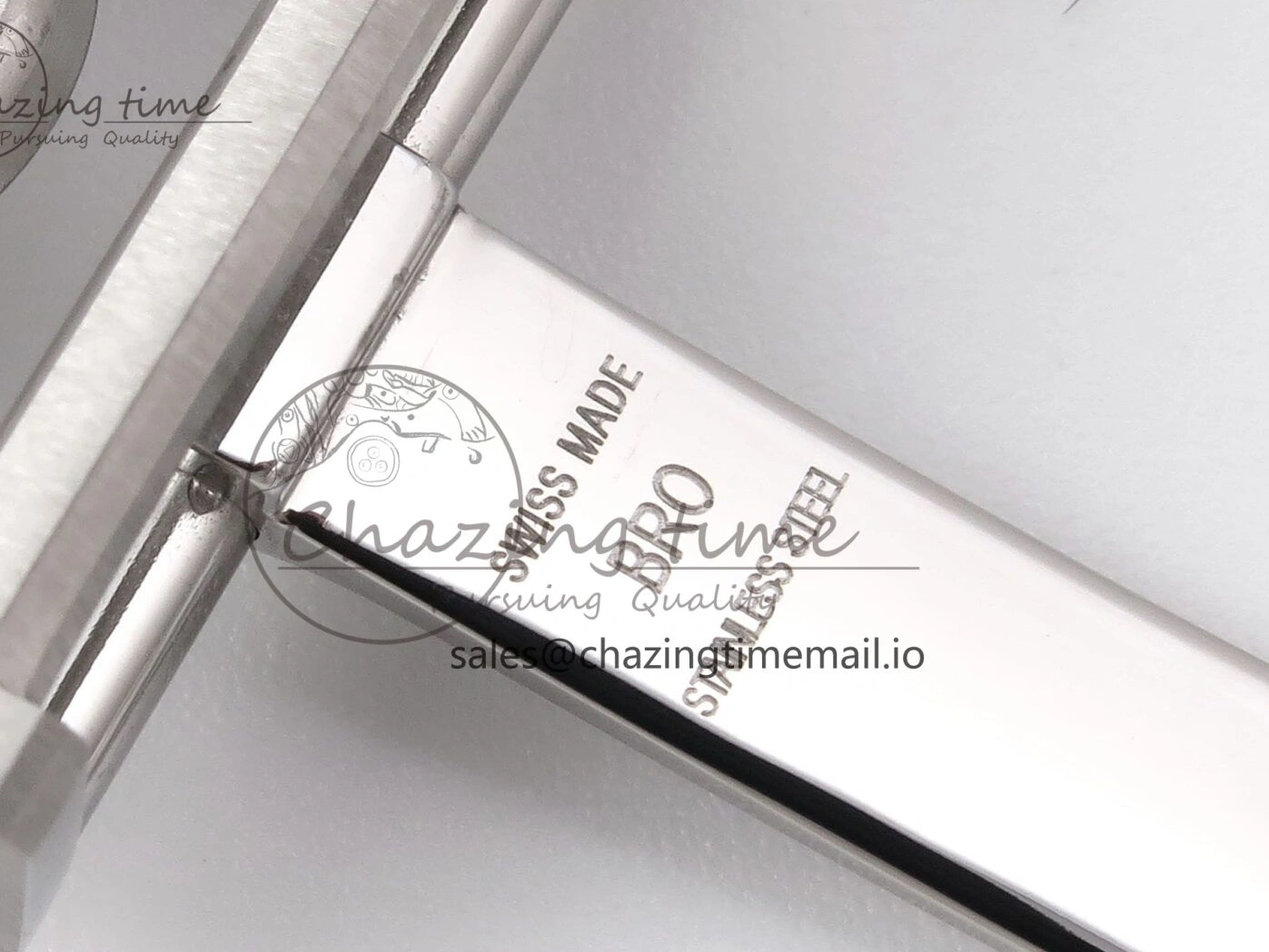 MIROTIME 0214 OnTrend Portugieser Automatic 42mm SS APSF 1:1 Best Edition White RG Dial on Black Leather Strap A 7010